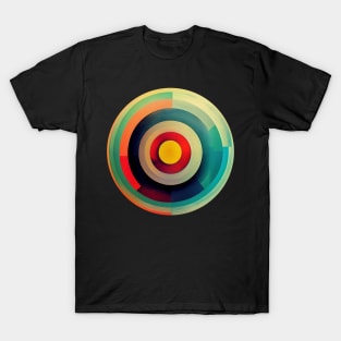 Painted Concentric Circles T-Shirt